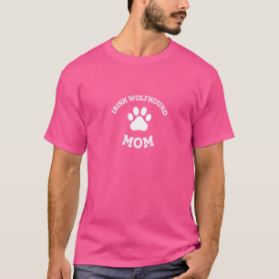 T-shirt Irlandais Wolfhound Maman Chasse Chien race Chien