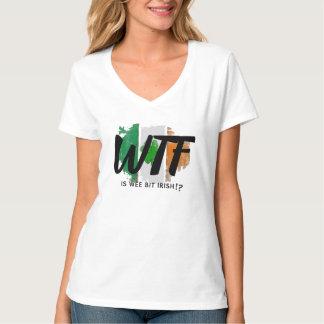 T-shirt irlandais WTF, humour un peu drôle Cadeau