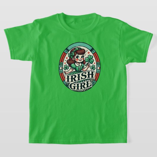 T-shirt Irlandaise (Poser)