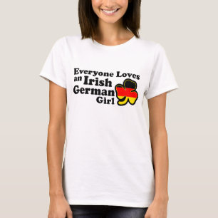 T-shirt Irlandaise Allemande fille