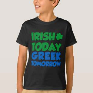 T-shirt Irlande Aujourd'hui Grec Demain