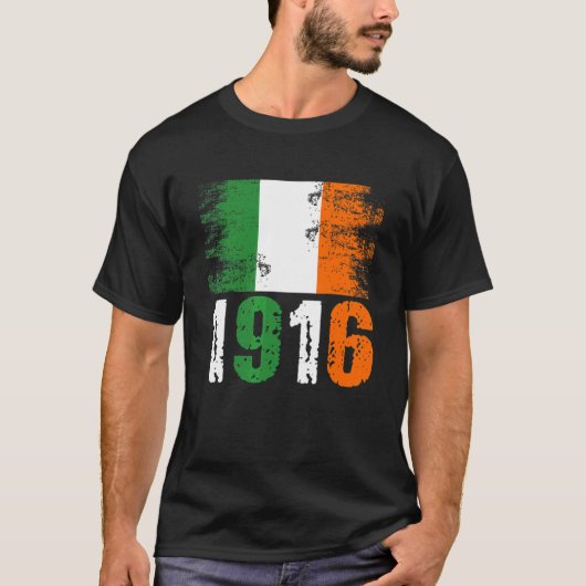 T-shirt Irlande Centenaire de l'élévation de Pâques 1916 R (Devant)