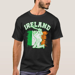 T-shirt Irlande Cricket Player Cricket Sport