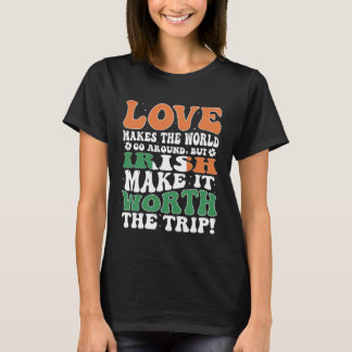 T-shirt Irlande Drapeau Hommes & Femmes Mignonne Til Irish