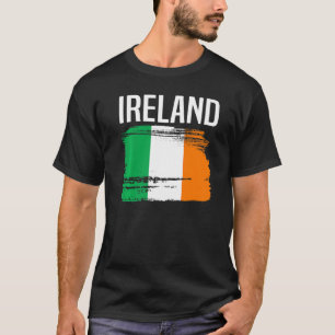 T-shirt Irlande Drapeau Jour de la Saint Patrick Vintage D