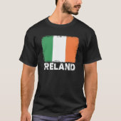 T-shirt Irlande Drapeau Soutien Irlandais Femmes Hommes (Devant)