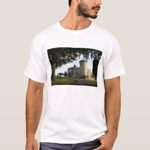 T-shirt Irlande, entrée côté château de Dromoland.