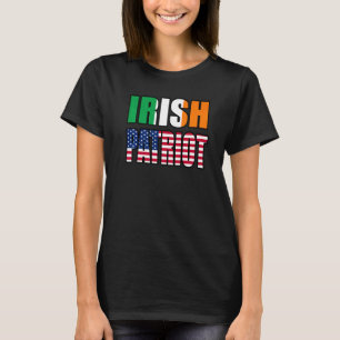 T-shirt Irlande et American Pride Mix Heritage