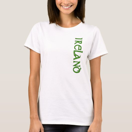 T-shirt Irlande H Femmes (Devant)