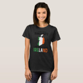 T-shirt Irlande Irishman Irlandais Carte St patrick drapea (Devant entier)