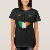 T-shirt Irlande Irlande Irlande Drapeau Demi Irlandais Est (Devant)