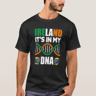 T-shirt Irlande Mon ADN irlandais
