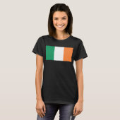 T-shirt Irlande National Flag, standard irlandais, bannièr (Devant entier)