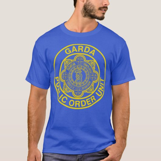 T-shirt Irlande Police irlandaise Garda SWAT Ordre public (Devant)