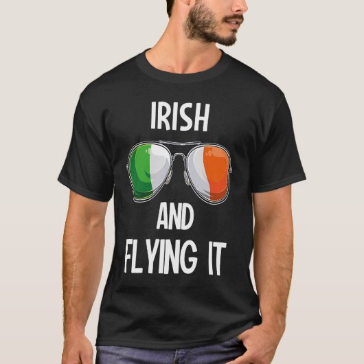 T-shirt Irlande St Patrick's Day Party Irlandais et le vol (Devant)