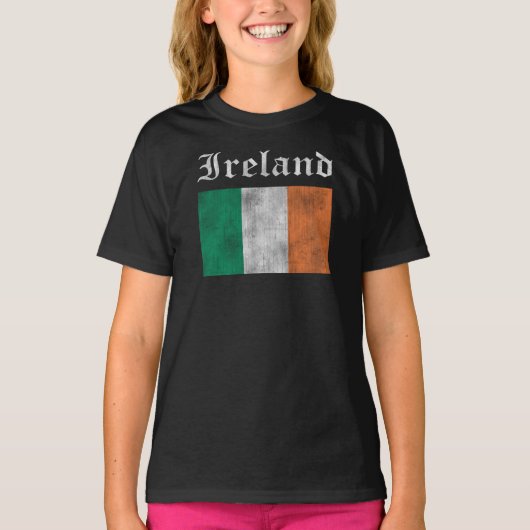 T-shirt Irlande Vintage (Devant)