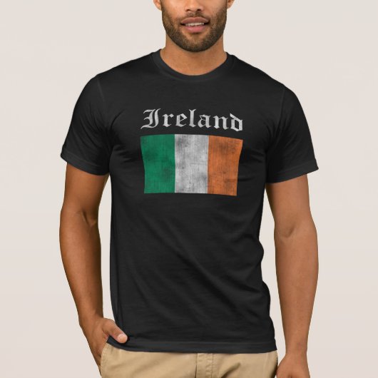 T-shirt Irlande Vintage (Devant)