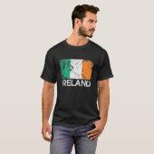 T-shirt Irlande vintage Irlande Drapeau Pride Cadeau (Devant entier)