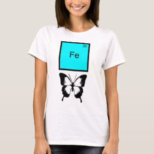 T-Shirt Iron Butterfly Element Pun