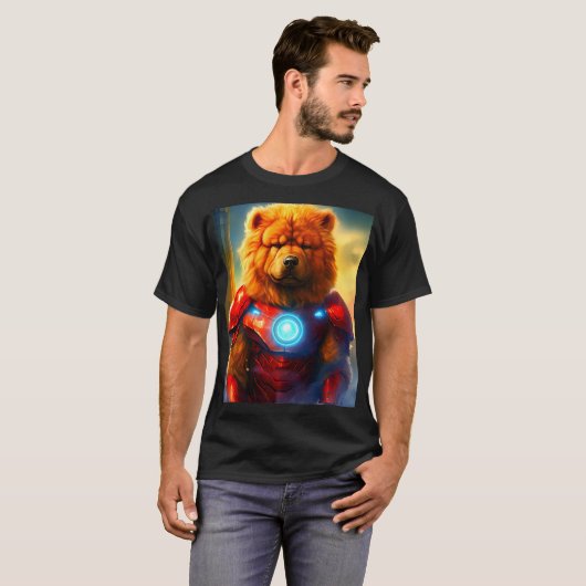 T-shirt Iron Chow Chow (Devant entier)