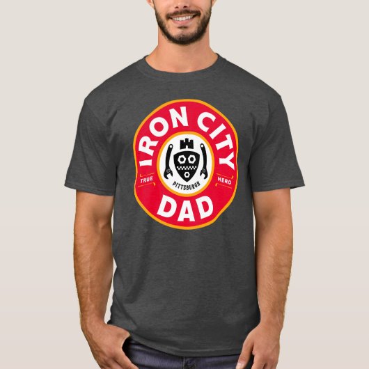 T-shirt Iron City Papa (Devant)