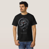 T-shirt Iron Impitoyable Endurance Hardcore | Mentalité de (Devant entier)