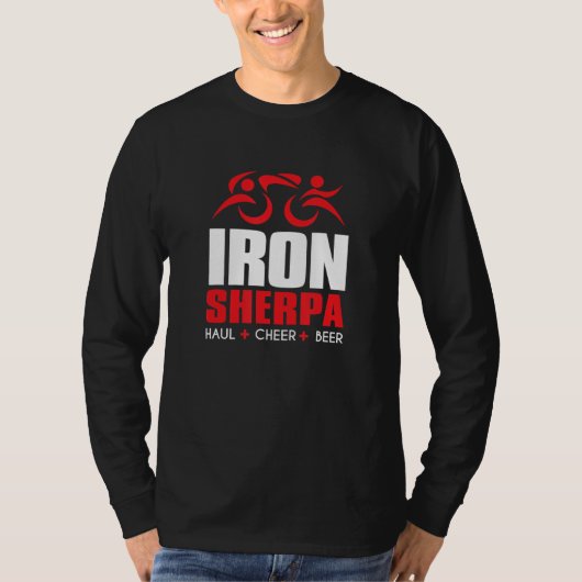 T-shirt Iron Sherpa Triathlon Triathlete Inspired  Haul Ch (Devant)