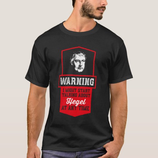 T-shirt Ironic Hegel Mode Design Pour Philosophie Enthusi (Devant)