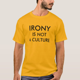 T-shirt ironie
