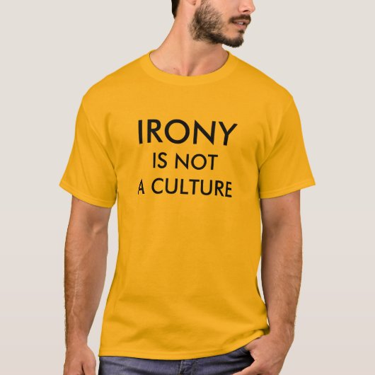 T-shirt ironie (Devant)
