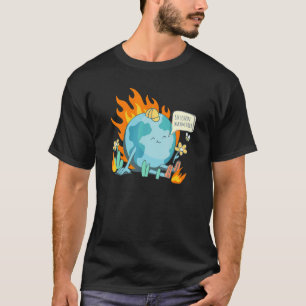 T-shirt Ironie Allemande Déclaration Sur Le Changement Cli