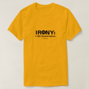 T-shirt Ironie - Une Chemise MisterP