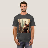 T-shirt Ironman in the city (Devant entier)