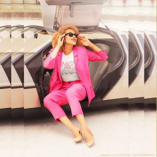 T-shirt - Irresistible glace Cream Licorice