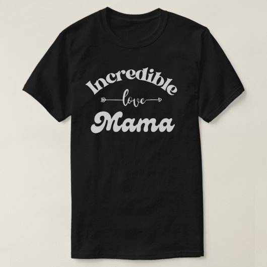 T-shirt Irrésistible Mama (Design devant)