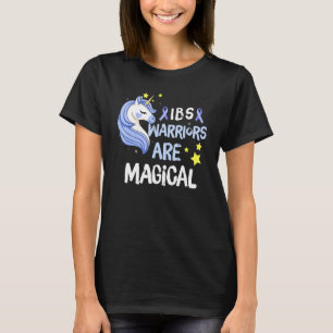 T-shirt Irritable Syndrome Bowel Guerriers Unicorn Ibs Per