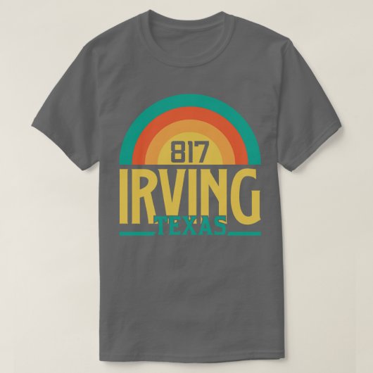 T-shirt Irving Texas Area Code 3 (Design devant)