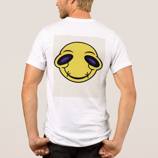 T-shirt is een emoji ontwerp (Achterkant)