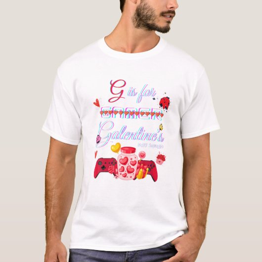 T-shirt IS FOR GALENTINE Funny Valentines (Devant)