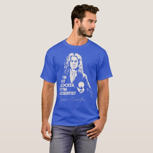 T-SHIRT ISAAC NEWTON (Devant entier)