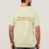 T-shirt Isaac Newton (Dos)