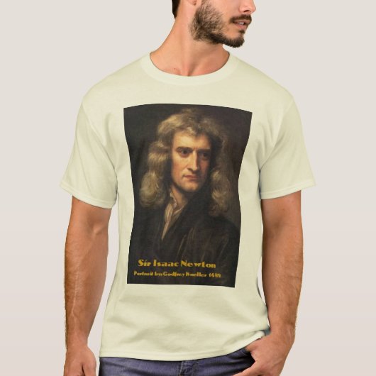 T-shirt Isaac Newton (Devant)