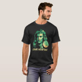 T-shirt Isaac Newton Gravitation Physicien Physique Scienc (Devant entier)