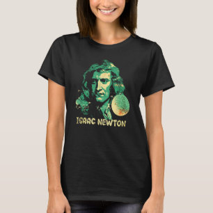 T-shirt Isaac Newton Physicien de gravitation Physique Sci
