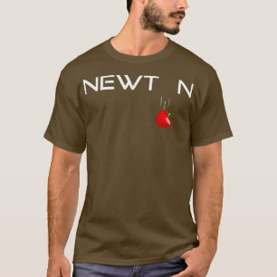T-shirt Isaac Newton physicien Mathématicien Gravity Apple