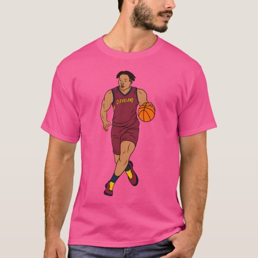 T-shirt Isaac Okoro - Cleveland Basketball (Devant)