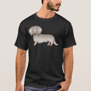 T-shirt Isabella Et Tan Long Cheveux Dachshund Dessin Chie