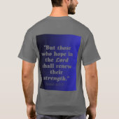 T-SHIRT ISAIAH 40:31 000555 (Dos)