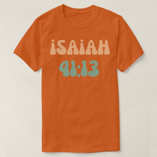 T-shirt Isaïe 4113 (Design devant)