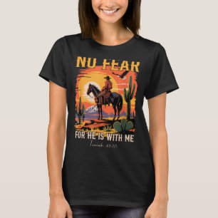 T-shirt Isaïe 41_10 Verset de la Bible Cowboy Occidental c